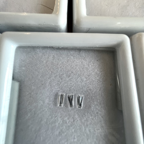 Swarovski ZIRCONIA clear stones multi-sizes,9 pcs - Picture 7 of 11